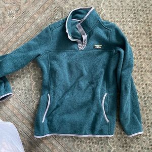 L.L. bean Forest green pullover